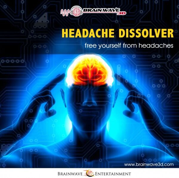 Kopfschmerzen frequenz binaurale beats beseitigen lindern was tun cd mp3