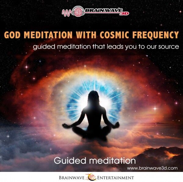 God meditation with cosmic frequency - Gottesmeditation